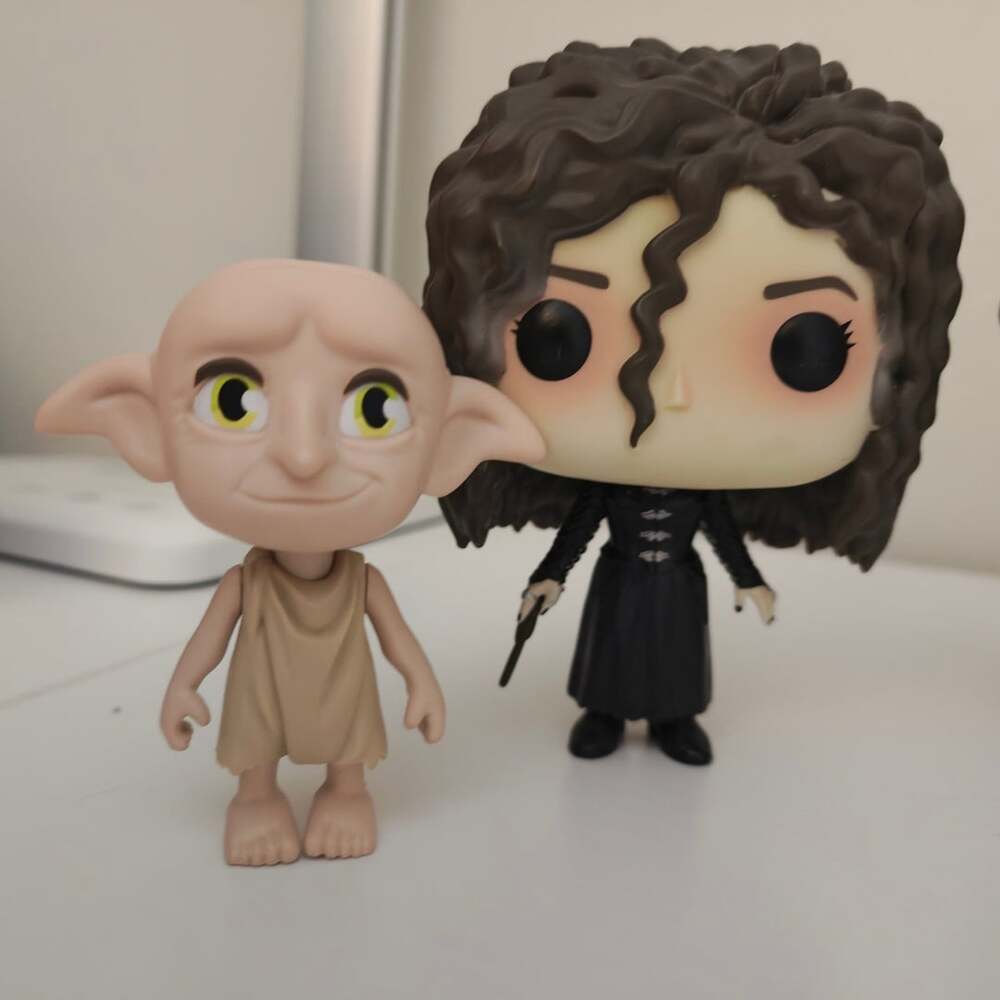 Funko Pop Harry Potter Bellatrix Lestrange & Dobby Loose Vinyl Figure Lot